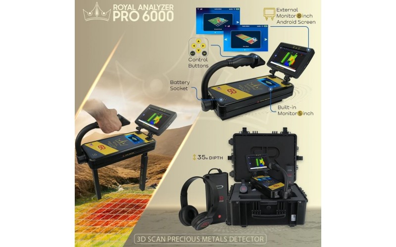 Royal Analyzer Pro 6000 Yeraltı Görüntüleme Cihazı