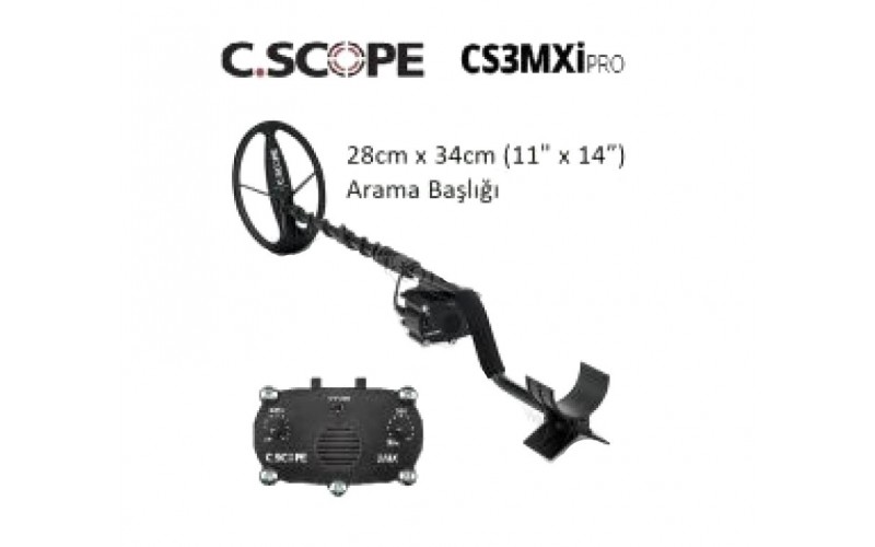 C.Scope Dedektör CS3MXiPRO Dedektör - 28cmx34cm Başlıklı